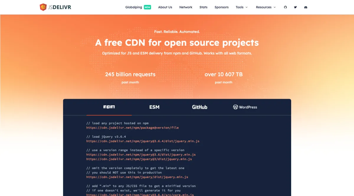 Notre avis sur jsDelivr : un outil de CDN (Content Delivery Network) à découvrir Notre avis sur jsDelivr : un outil de CDN (Content Delivery Network) à découvrir