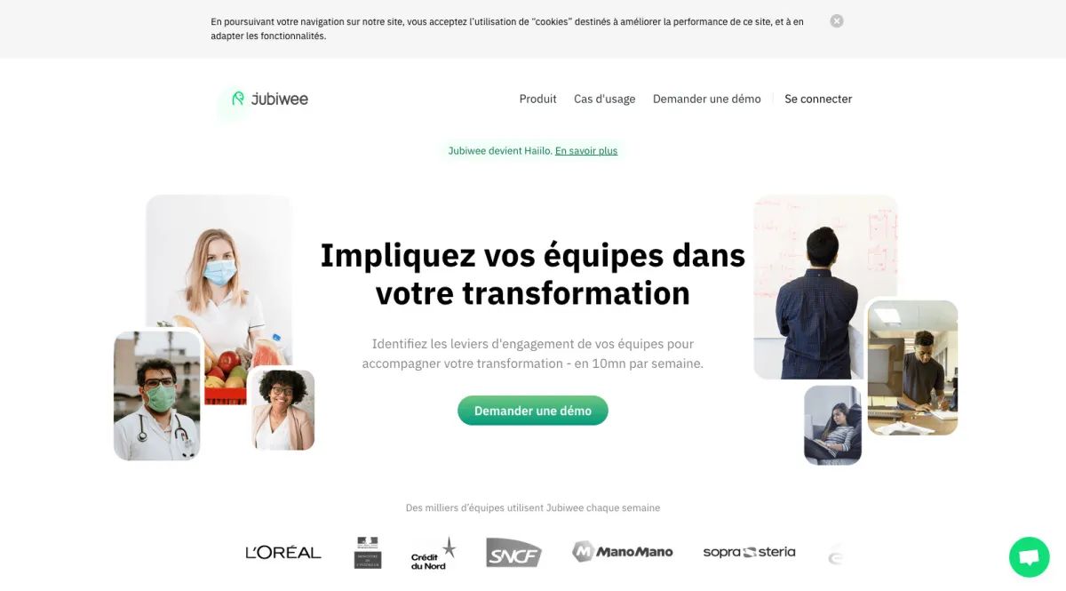 Interface Jubiwee : fonctionnalités, prix, alternatives