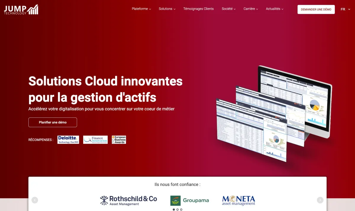 Interface Jump Front-To-Back : fonctionnalités, prix, alternatives