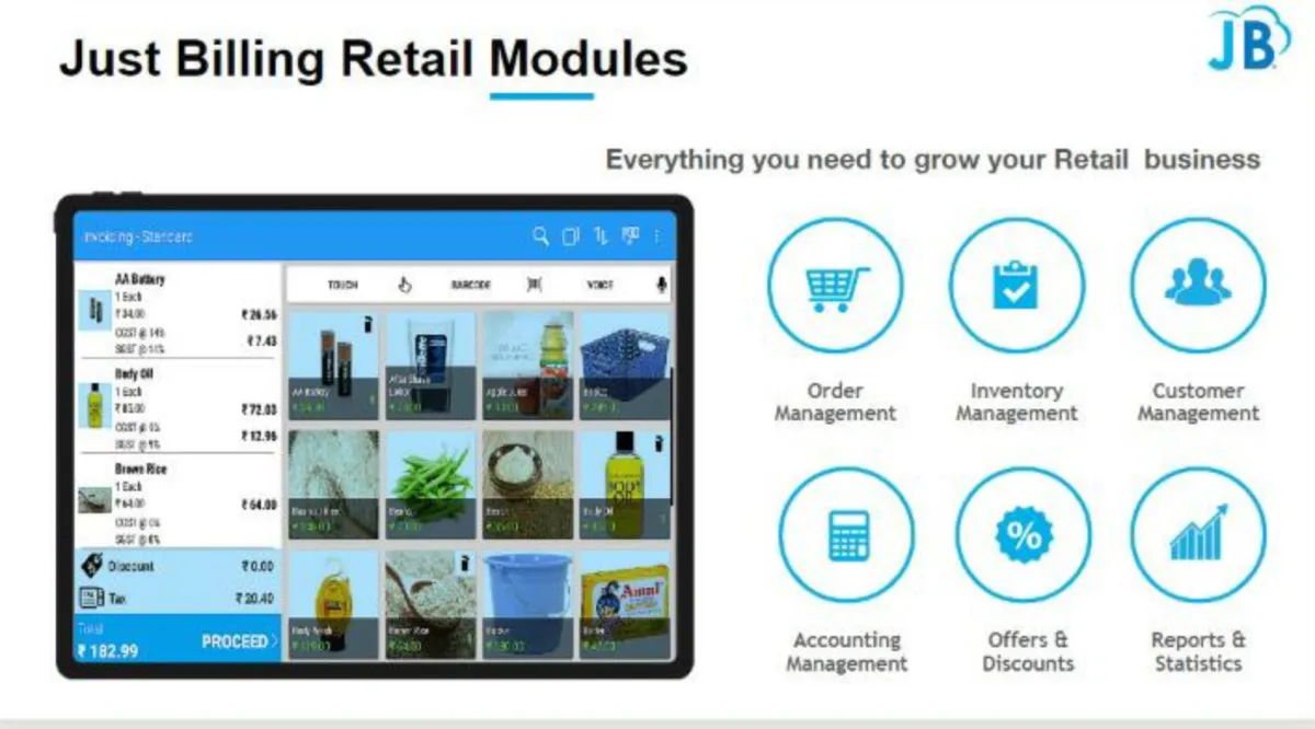 Notre avis sur JustBilling : un logiciel de caisse et point de vente (POS / PDV) à découvrir