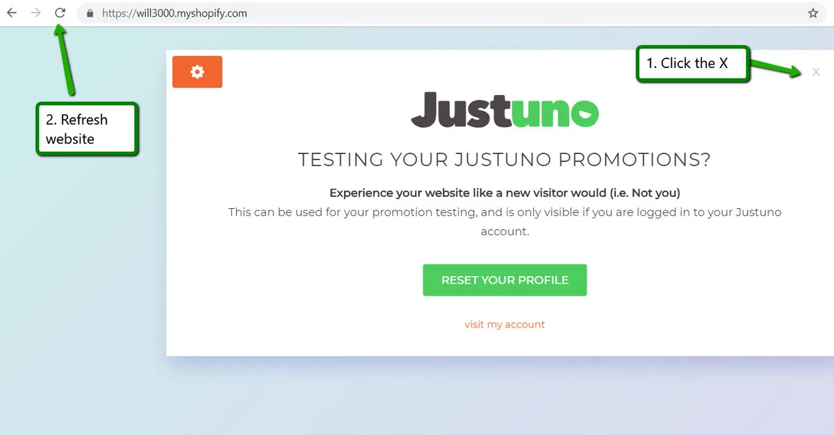 Interface Justuno: fonctionnalités, prix, alternatives