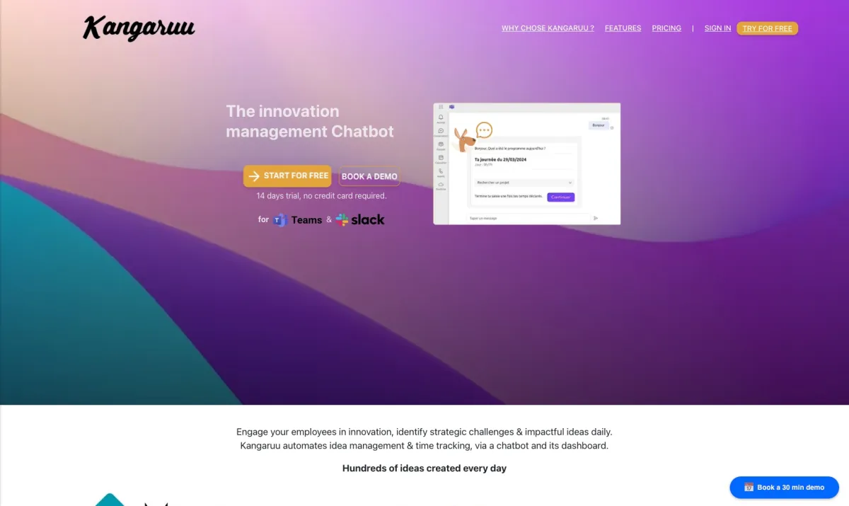 Kangaruu: avis sur le logiciel de chatbot: fonctionnalités, avantages, inconvénients et tarifs