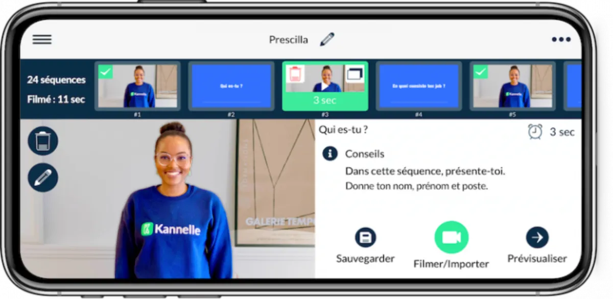 Interface Kannelle: image, ergonomie, alternatives