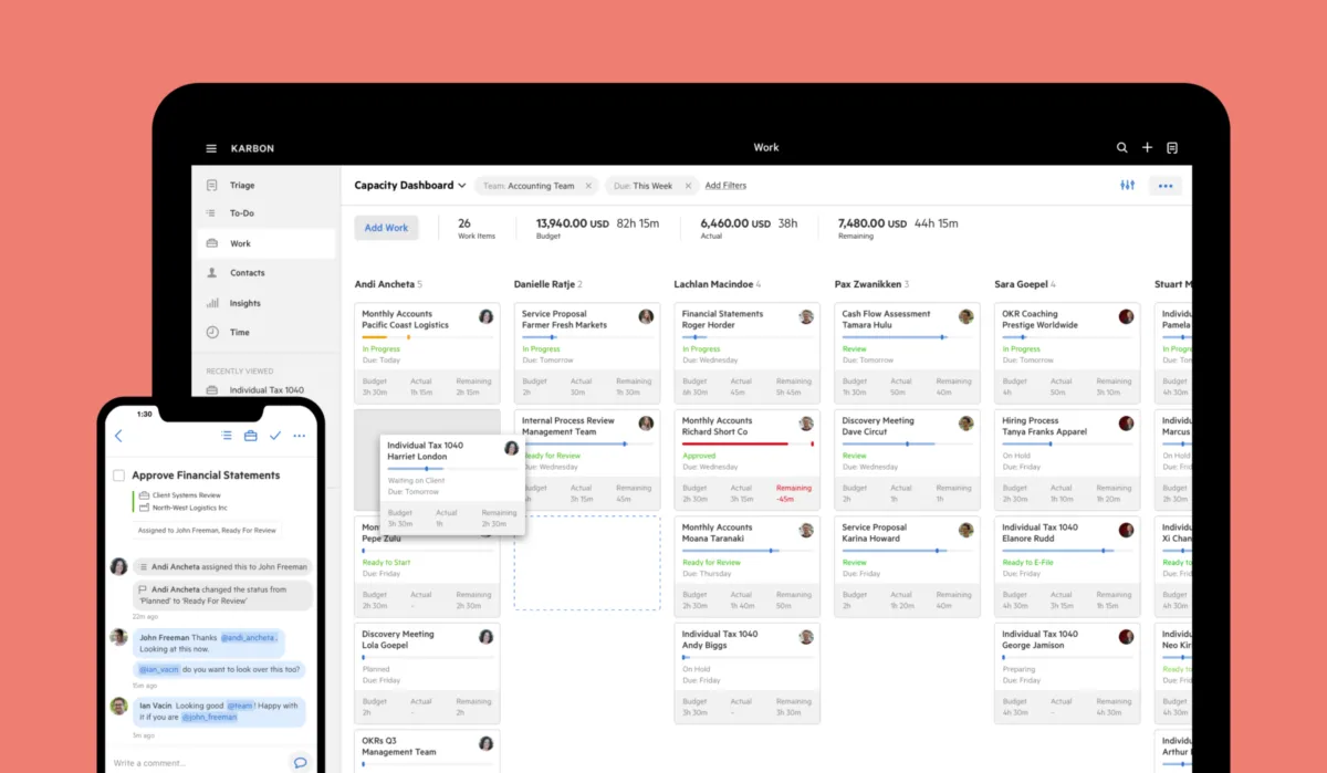 Interface Karbon: fonctionnalités, prix, alternatives