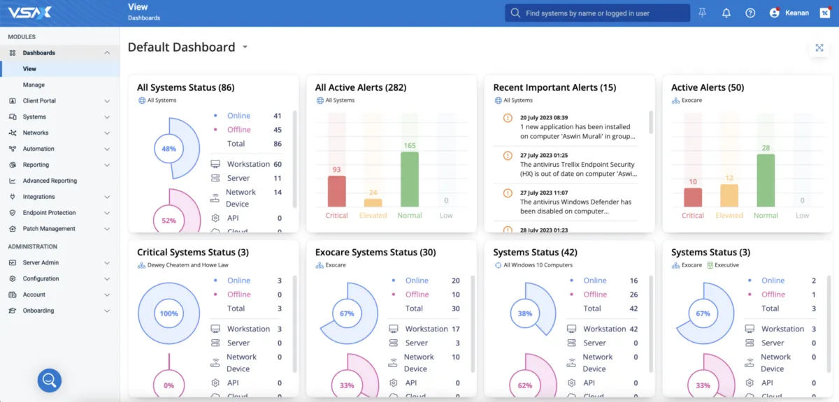 Kaseya VSA: avis sur le logiciel de développement d'applications (app builder): fonctionnalités, avantages, inconvénients et tarifs Kaseya VSA: avis sur le logiciel de développement d'applications (app builder): fonctionnalités, avantages, inconvénients et tarifs