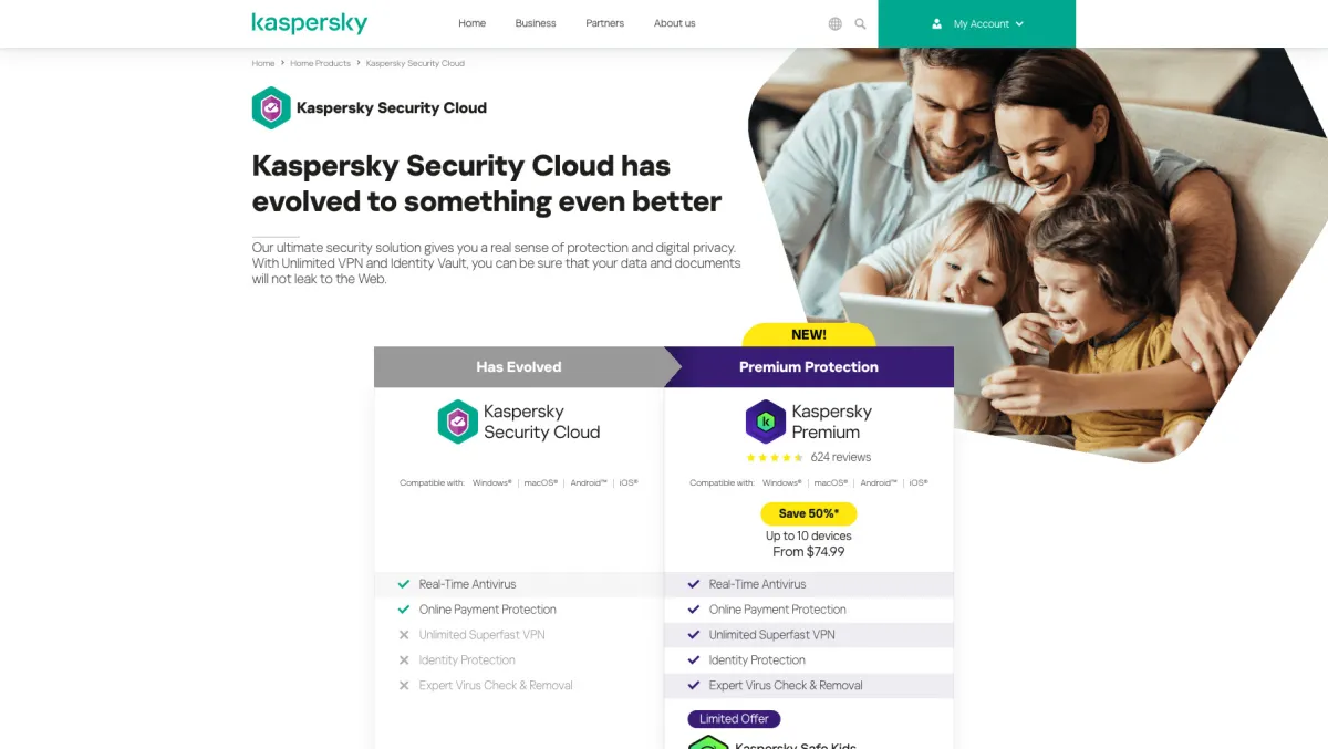 Notre avis sur Kaspersky Security Cloud : un logiciel VPN (virtual private network) à découvrir