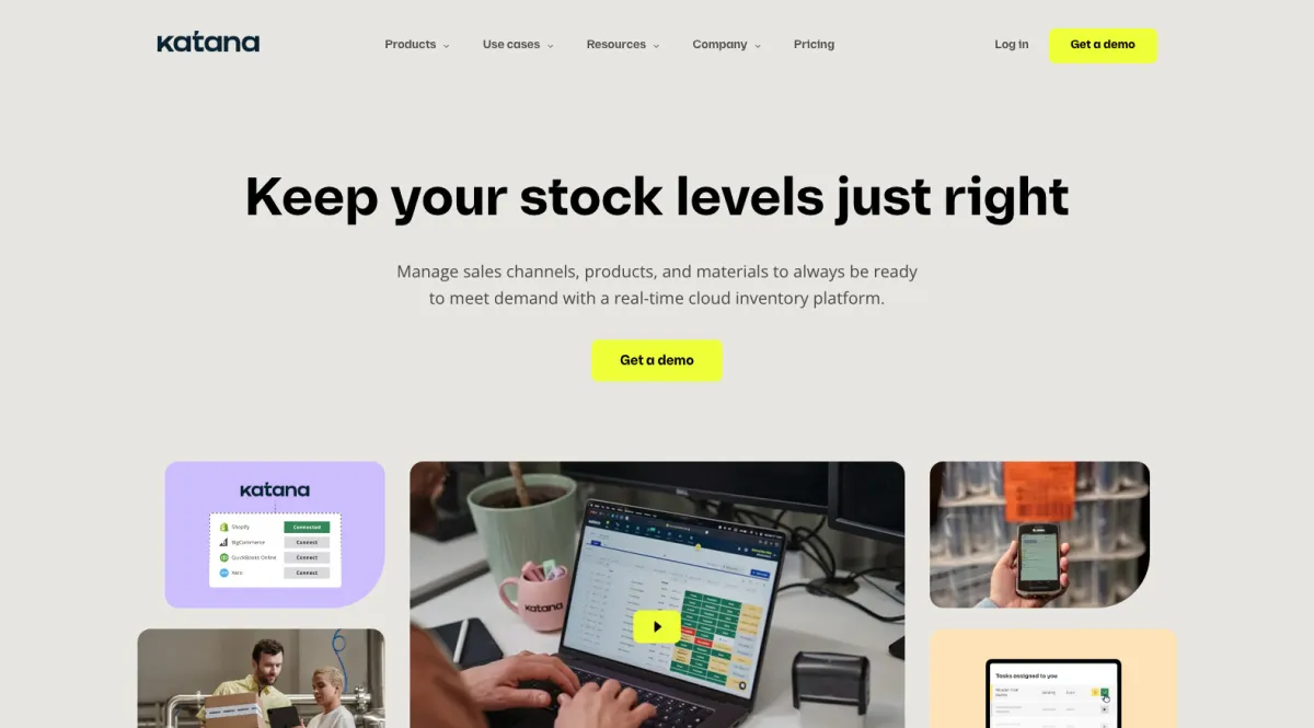 Katana Manufacturing ERP: avis sur le logiciel de gestion des stocks et de l'inventaire: fonctionnalités, avantages, inconvénients et tarifs Katana Manufacturing ERP: avis sur le logiciel de gestion des stocks et de l'inventaire: fonctionnalités, avantages, inconvénients et tarifs