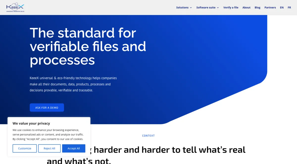 Interface Keeex : fonctionnalités, prix, alternatives
