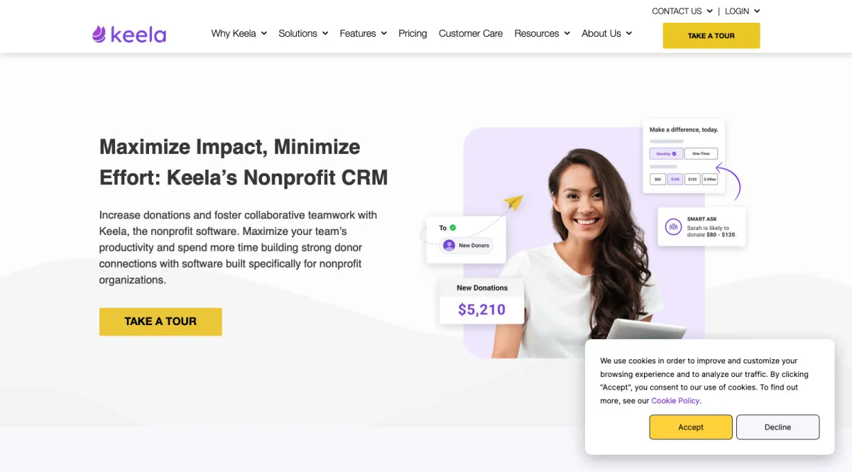Interface Keela : fonctionnalités, prix, alternatives