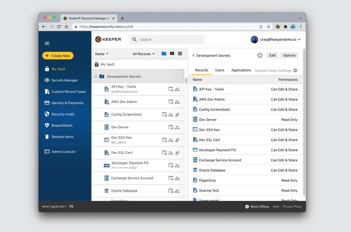 Keeper Secrets Manager: avis sur le logiciel de gestion des accès privilégiés (PAM): fonctionnalités, avantages, inconvénients et tarifs Keeper Secrets Manager: avis sur le logiciel de gestion des accès privilégiés (PAM): fonctionnalités, avantages, inconvénients et tarifs