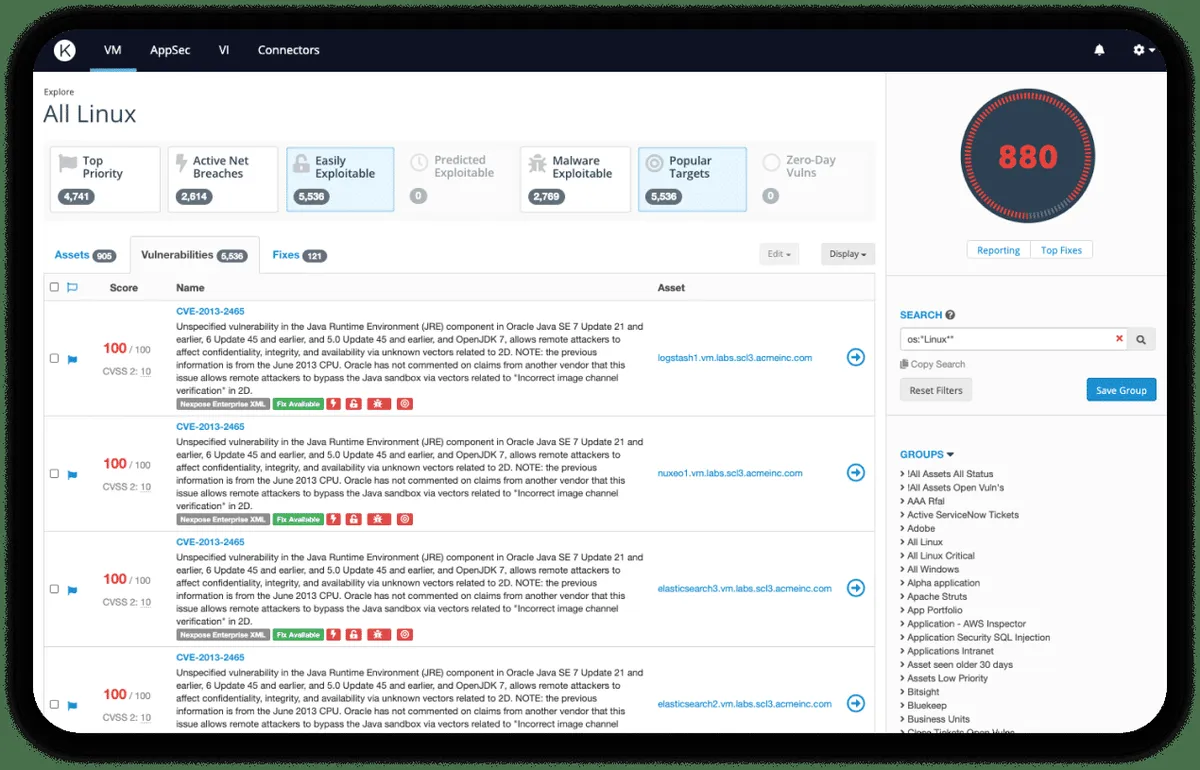 Notre avis sur Kenna Security : un logiciel de sécurité cloud à découvrir