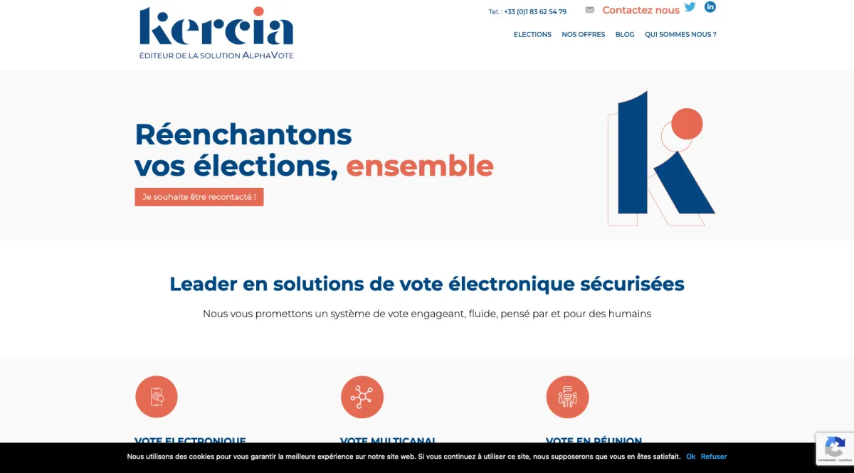 Interface Kercia : fonctionnalités, prix, alternatives