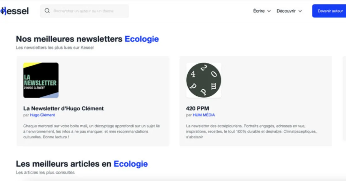 Notre avis sur Kessel : un logiciel d'emailing et newsletters (marketing par email) à découvrir