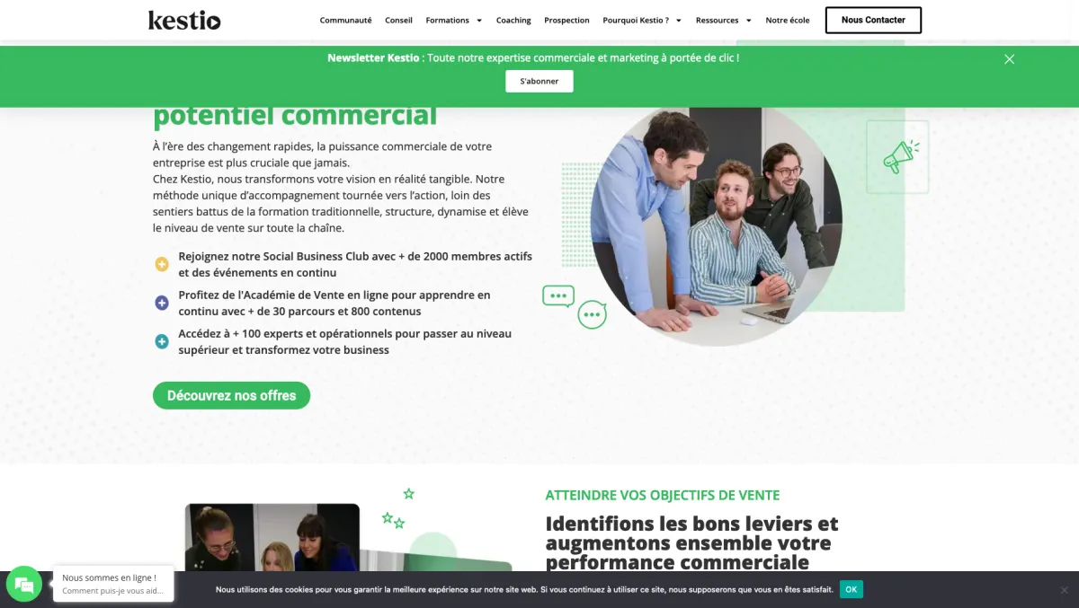 Notre avis sur Kestio : un logiciel de coaching commercial à découvrir