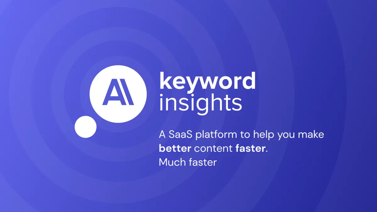 Notre avis sur Keyword Insights : un logiciel d'optimisation de site web (website optimization) à découvrir