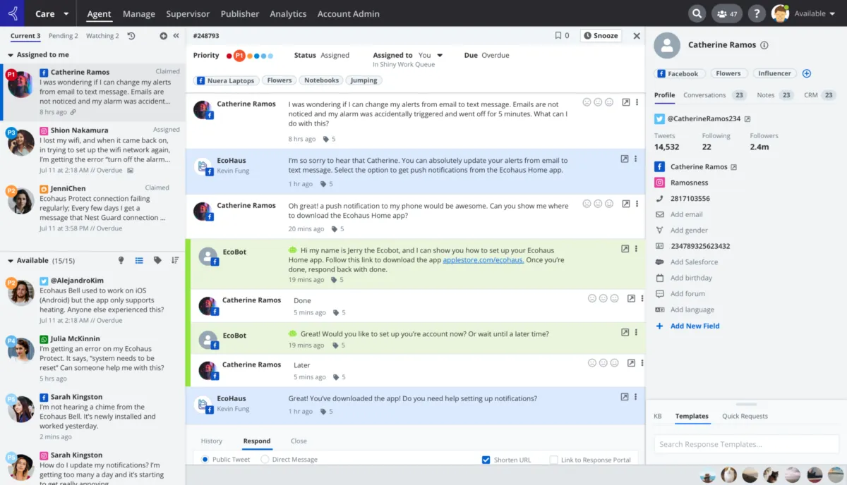 Notre avis sur Khoros : un logiciel de gestion des réseaux sociaux à découvrir