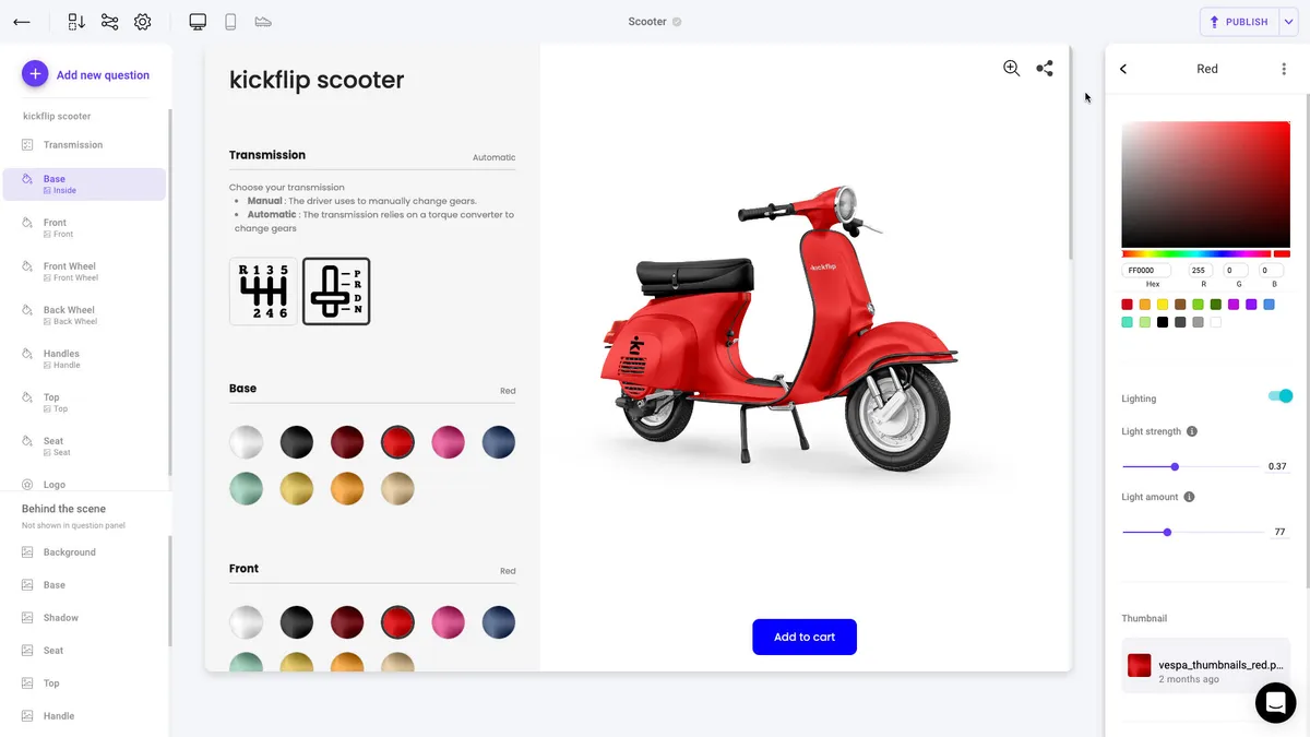 Notre avis sur Kickflip : un logiciel de configurateur de produit à découvrir