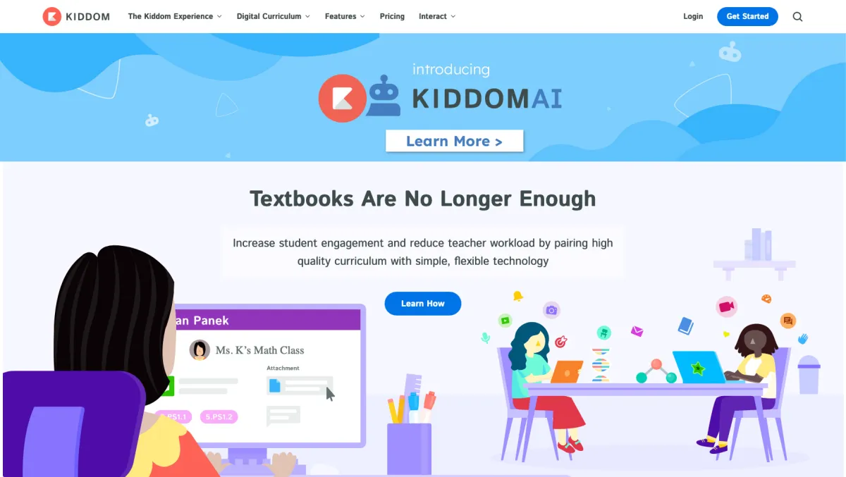 Notre avis sur Kiddom : un logiciel pour école à découvrir