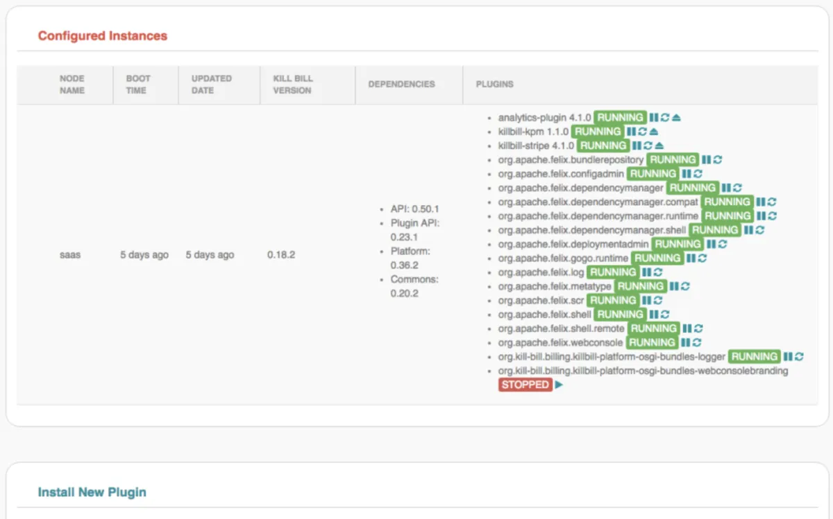 Interface Killbill: fonctionnalités, prix, alternatives