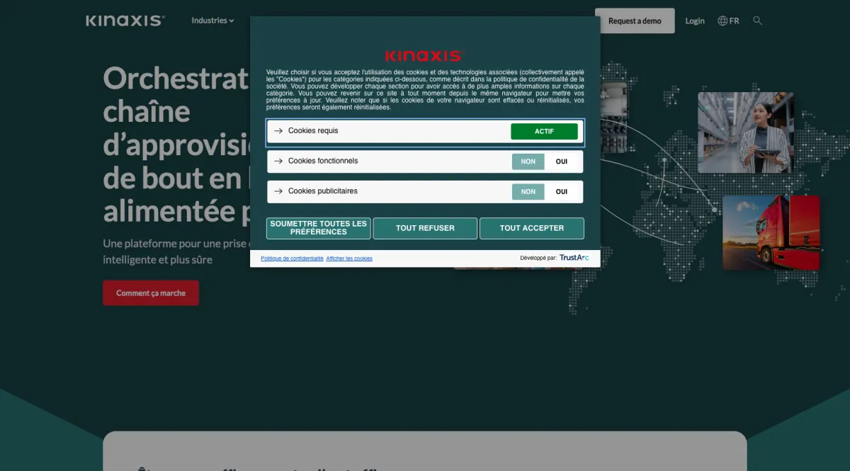 Interface Kinaxis : image, ergonomie, alternatives Interface Kinaxis : image, ergonomie, alternatives