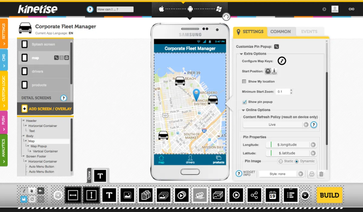 Kinetise: avis sur le logiciel de développement d'applications (app builder): fonctionnalités, avantages, inconvénients et tarifs Kinetise: avis sur le logiciel de développement d'applications (app builder): fonctionnalités, avantages, inconvénients et tarifs