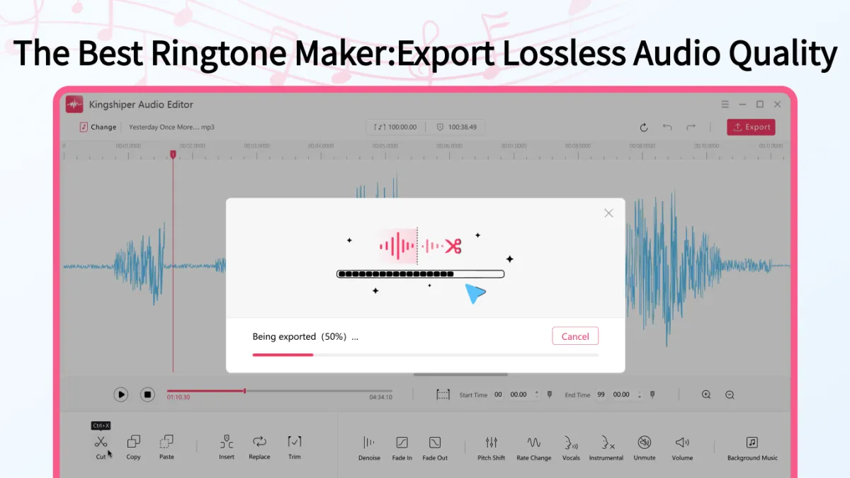 Notre avis sur Kingshiper Audio Editor : un logiciel d'édition audio à découvrir