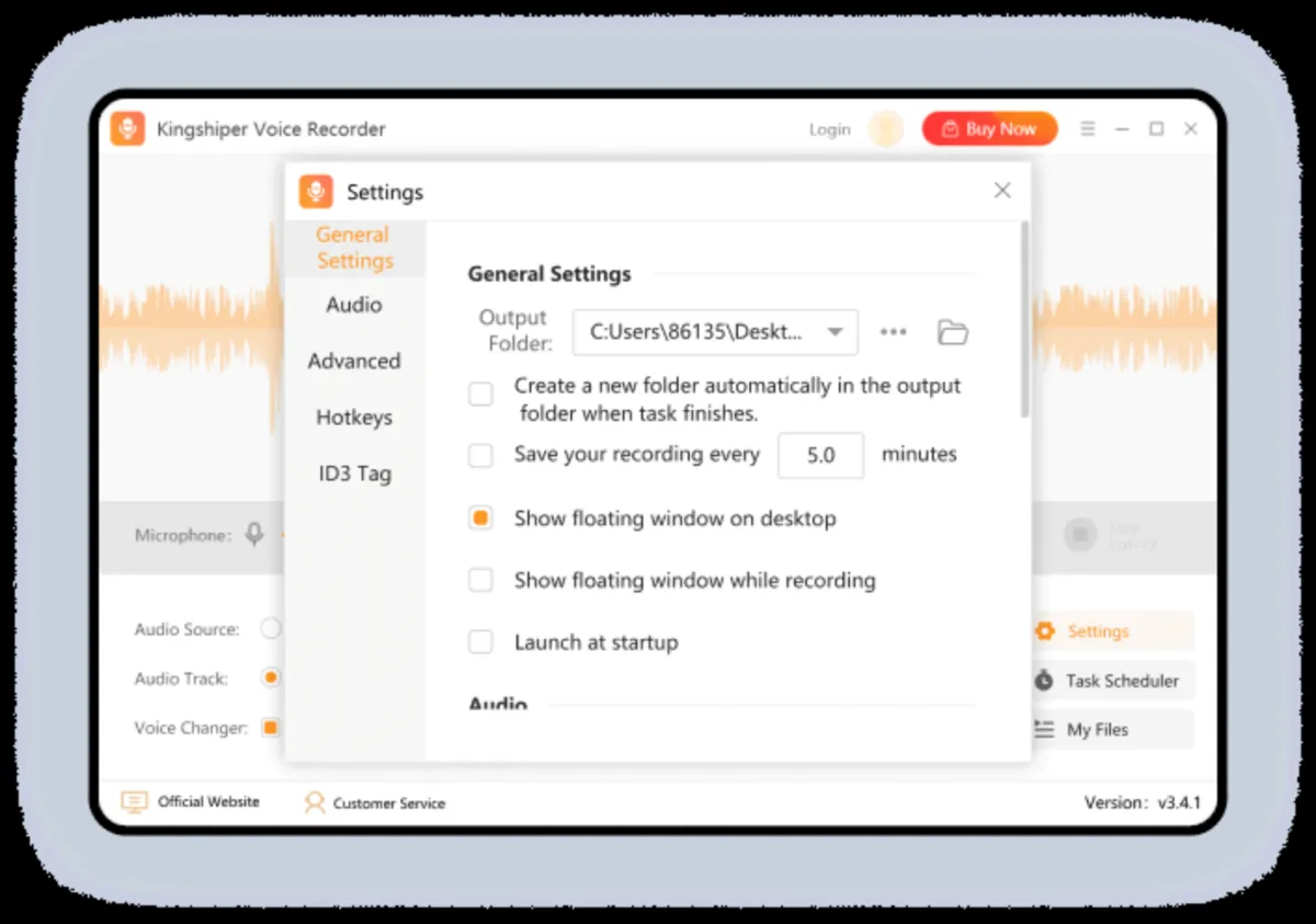 Interface Kingshiper Voice Recorder: fonctionnalités, prix, alternatives Interface Kingshiper Voice Recorder: fonctionnalités, prix, alternatives