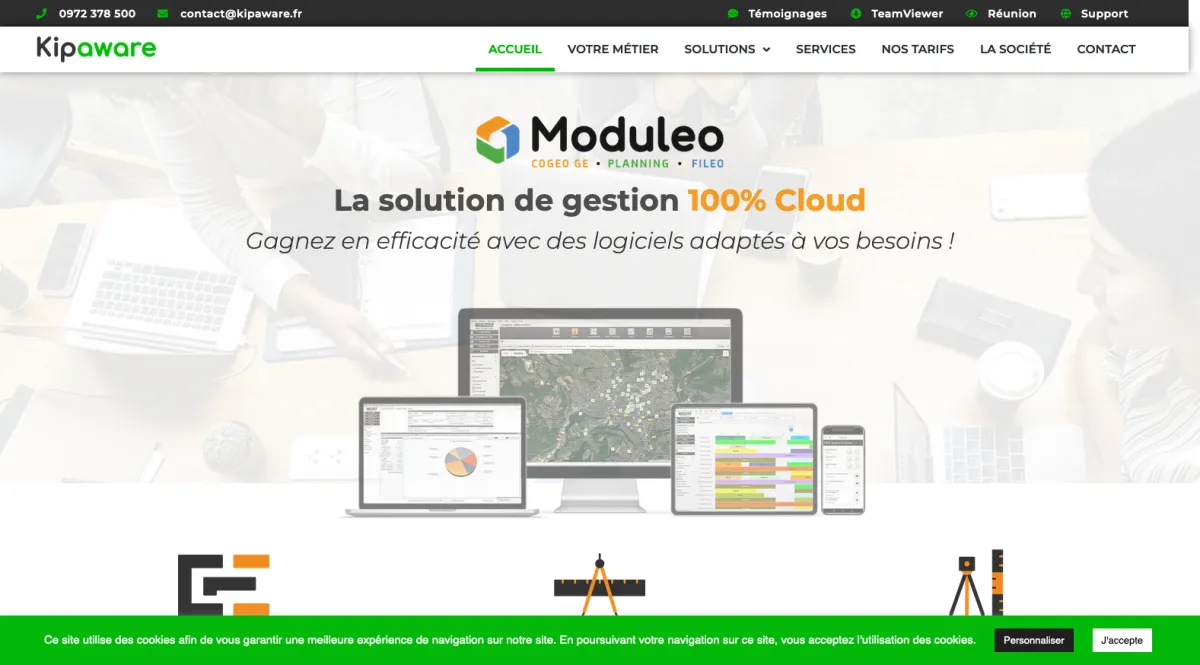 Interface Kipaware : fonctionnalités, prix, alternatives