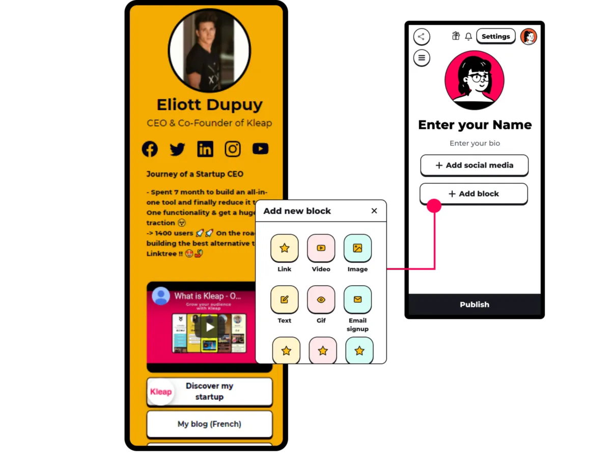 Notre avis sur Kleap : un logiciel de création de site web (website builder) à découvrir