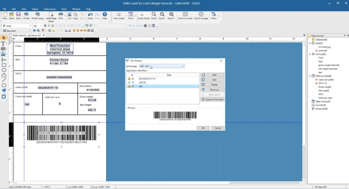 Interface LABELVIEW: fonctionnalités, prix, alternatives