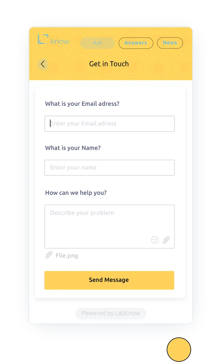 Interface LabiKnow: fonctionnalités, prix, alternatives