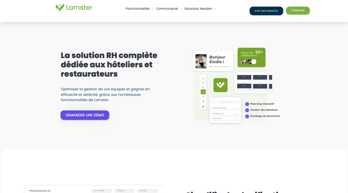 Interface Lamster : fonctionnalités, prix, alternatives