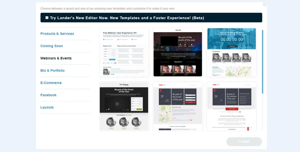 Notre avis sur Landerapp : un logiciel de landing pages (pages de destination) à découvrir
