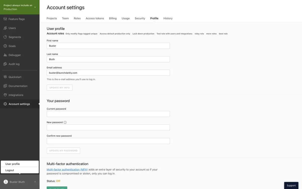Interface LaunchDarkly: fonctionnalités, prix, alternatives
