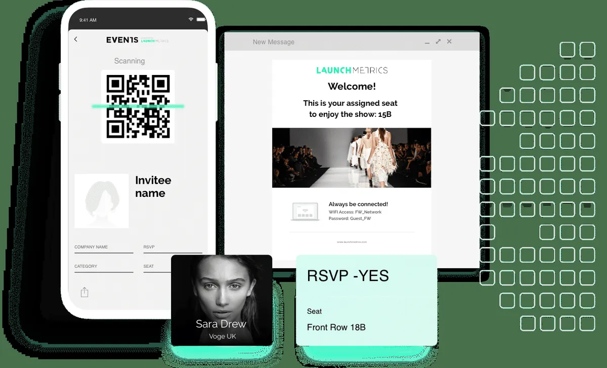 Interface Launchmetrics Events: fonctionnalités, prix, alternatives