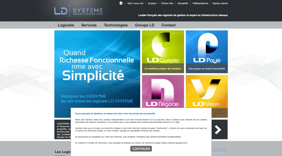 Interface LDCompta : image, ergonomie, alternatives