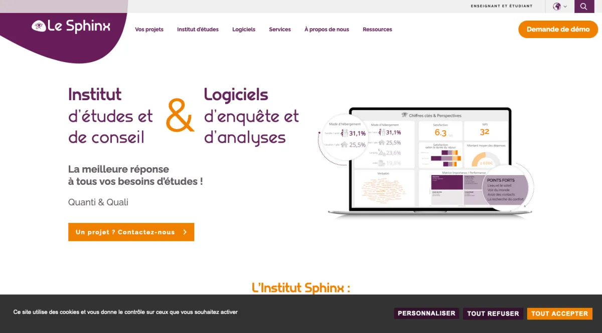 Interface Le Sphinx : fonctionnalités, prix, alternatives Interface Le Sphinx : fonctionnalités, prix, alternatives