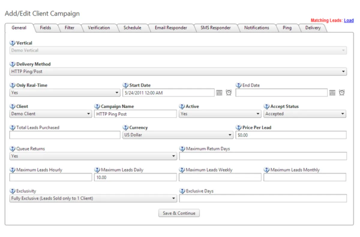 Interface Lead Capsule: fonctionnalités, prix, alternatives