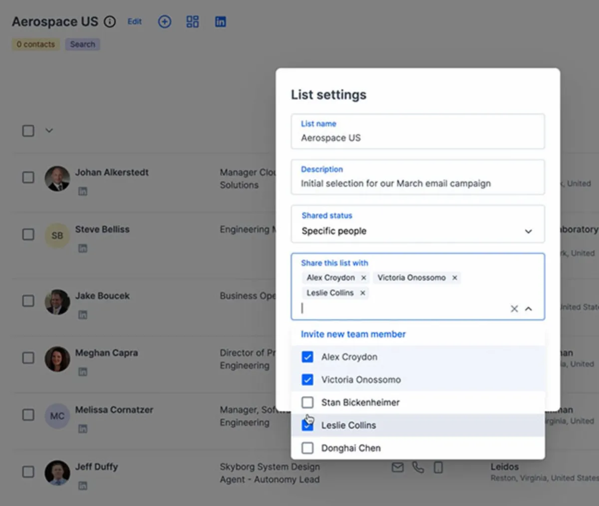 Interface Leadiro: fonctionnalités, prix, alternatives