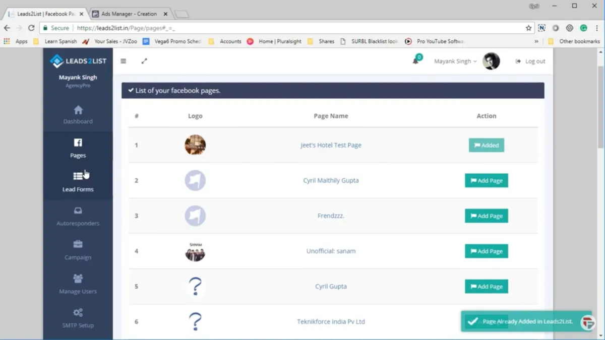 Notre avis sur Leads2List : un logiciel de génération de leads (lead generation) à découvrir