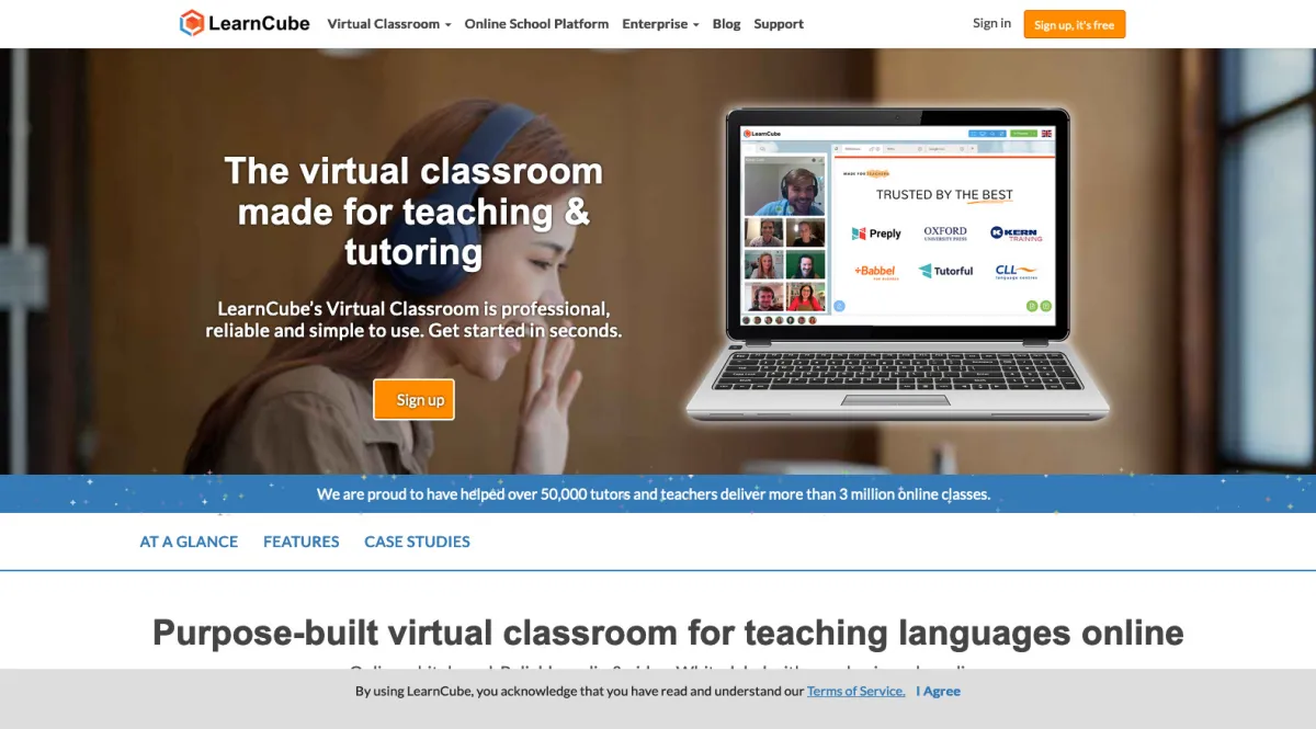 Interface LearnCube : image, ergonomie, alternatives Interface LearnCube : image, ergonomie, alternatives