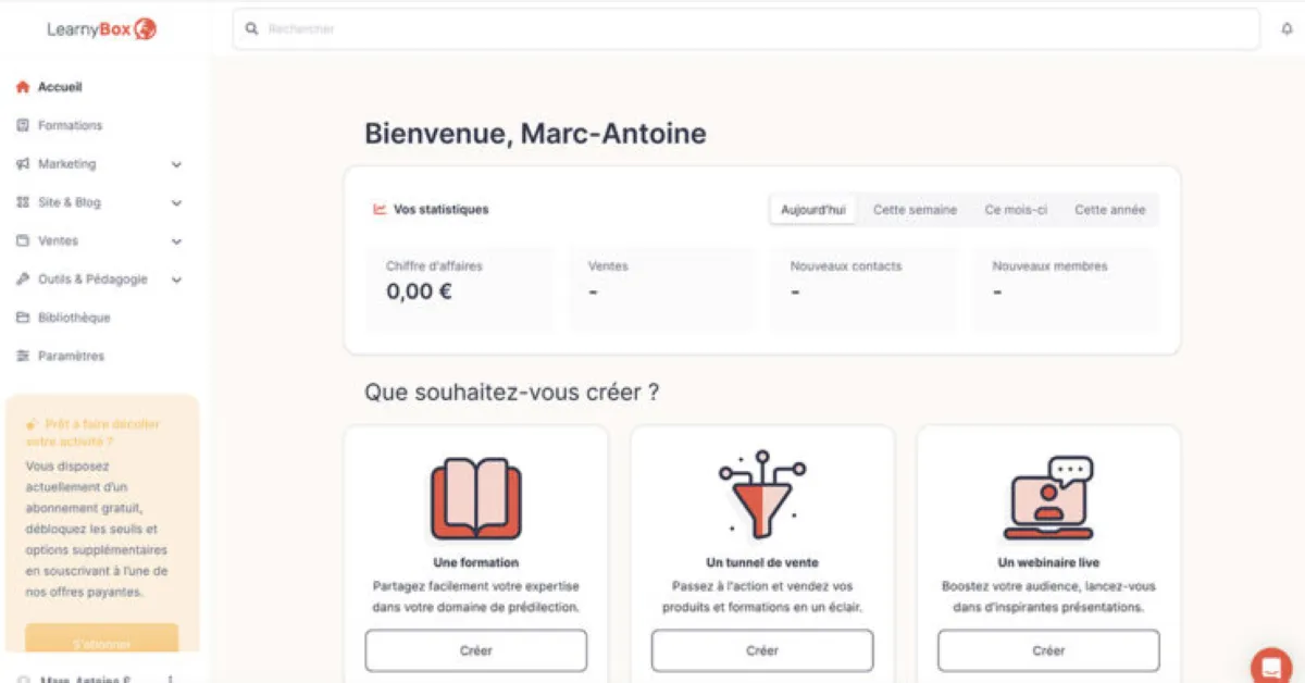 Notre avis sur LearnyBox : un logiciel LMS (learning management system) à découvrir