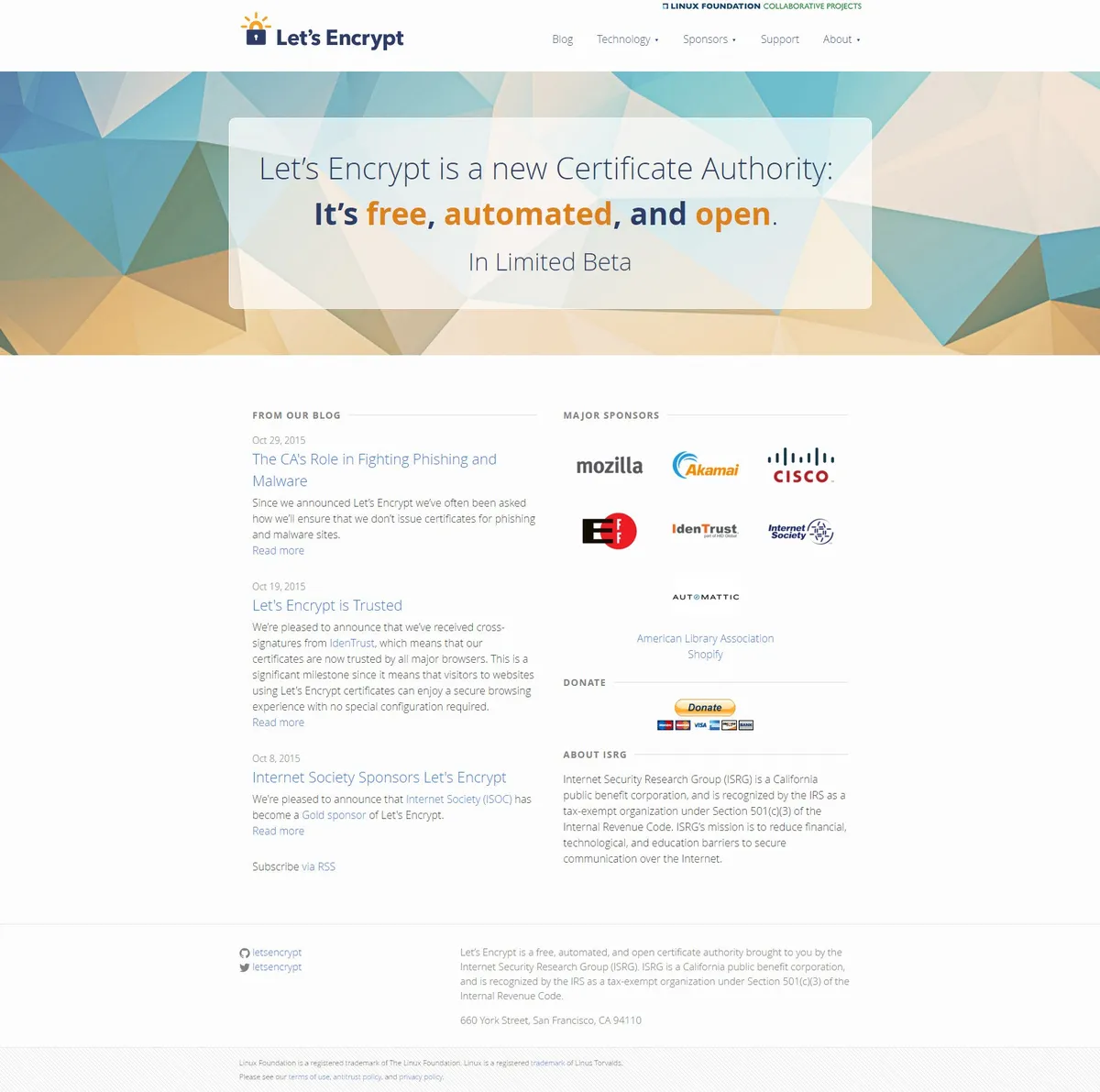 Notre avis sur Let's Encrypt : un outil de certificats SSL à découvrir