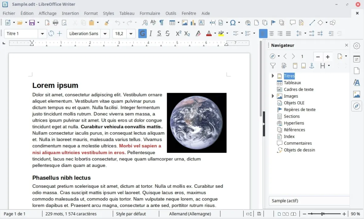 Notre avis sur LibreOffice Writer : un logiciel de traitement de texte à découvrir