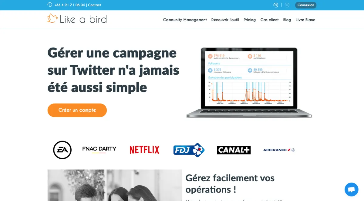 Notre avis sur Like A Bird : un logiciel de marketing sur les réseaux sociaux à découvrir