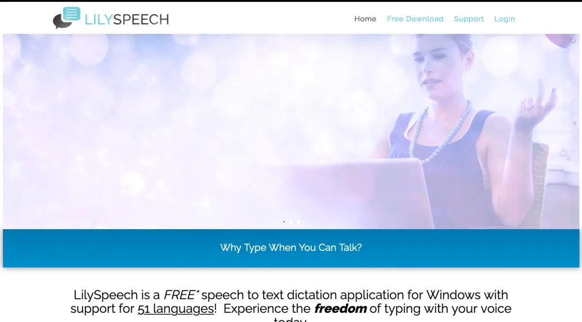Interface LilySpeech : fonctionnalités, prix, alternatives