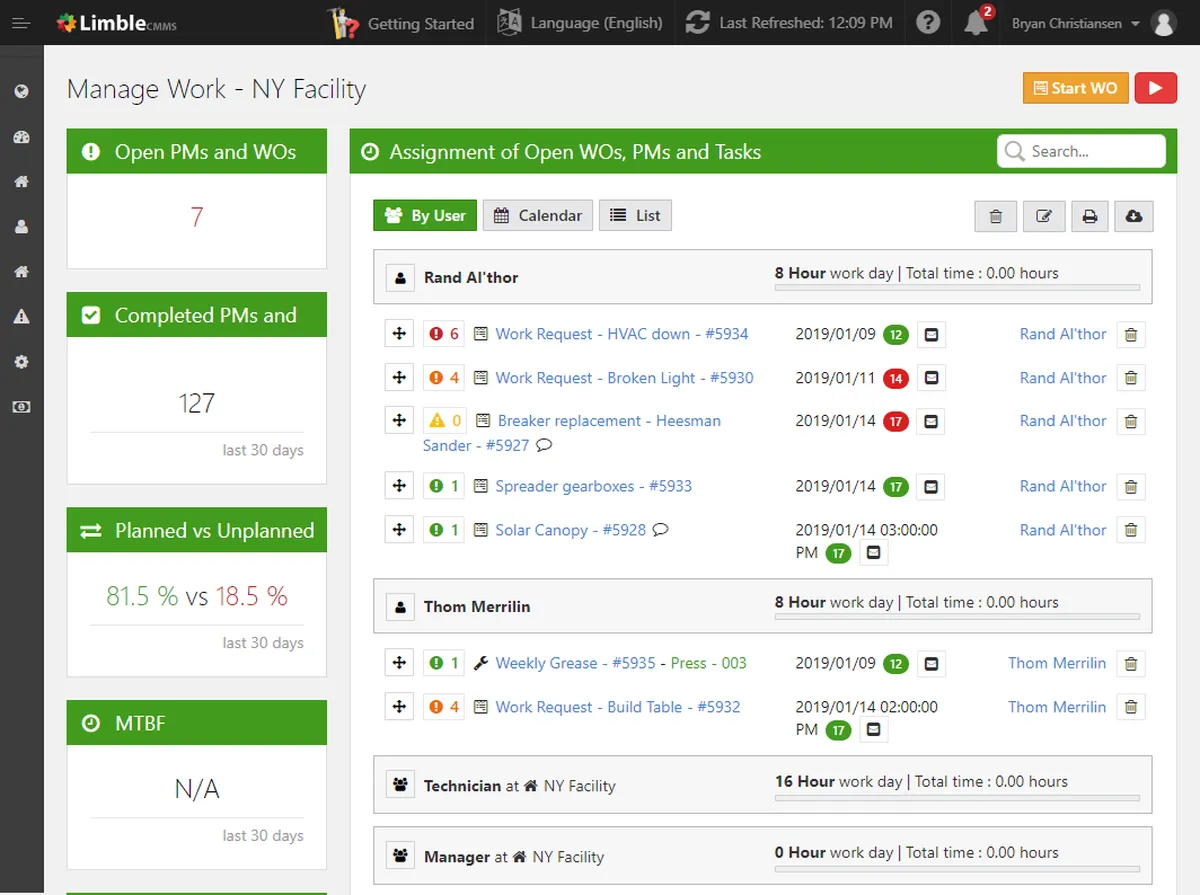 Interface Limble CMMS: fonctionnalités, prix, alternatives