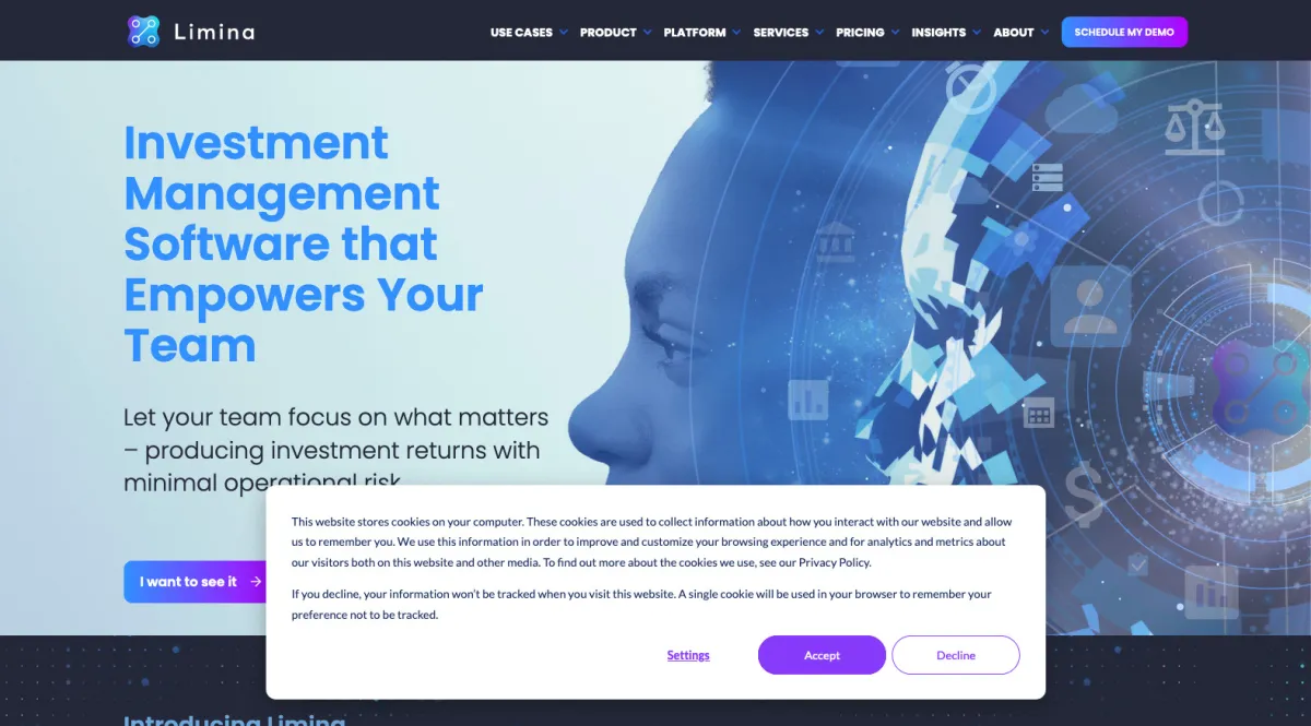 Interface Limina IMS : fonctionnalités, prix, alternatives