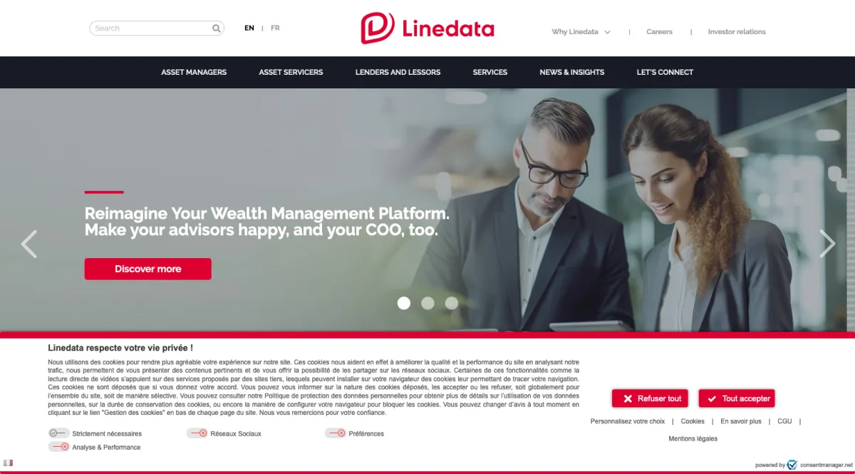 Interface Linedata Capitalstream : fonctionnalités, prix, alternatives