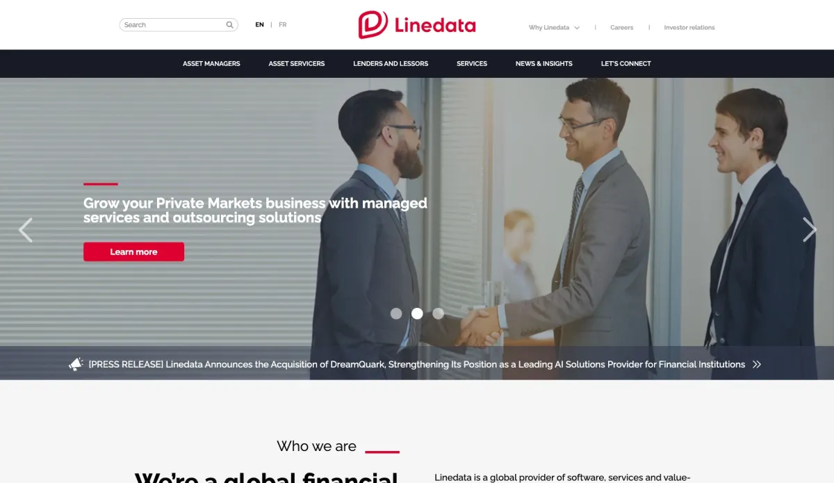 Notre avis sur Linedata Services : un progiciel à découvrir